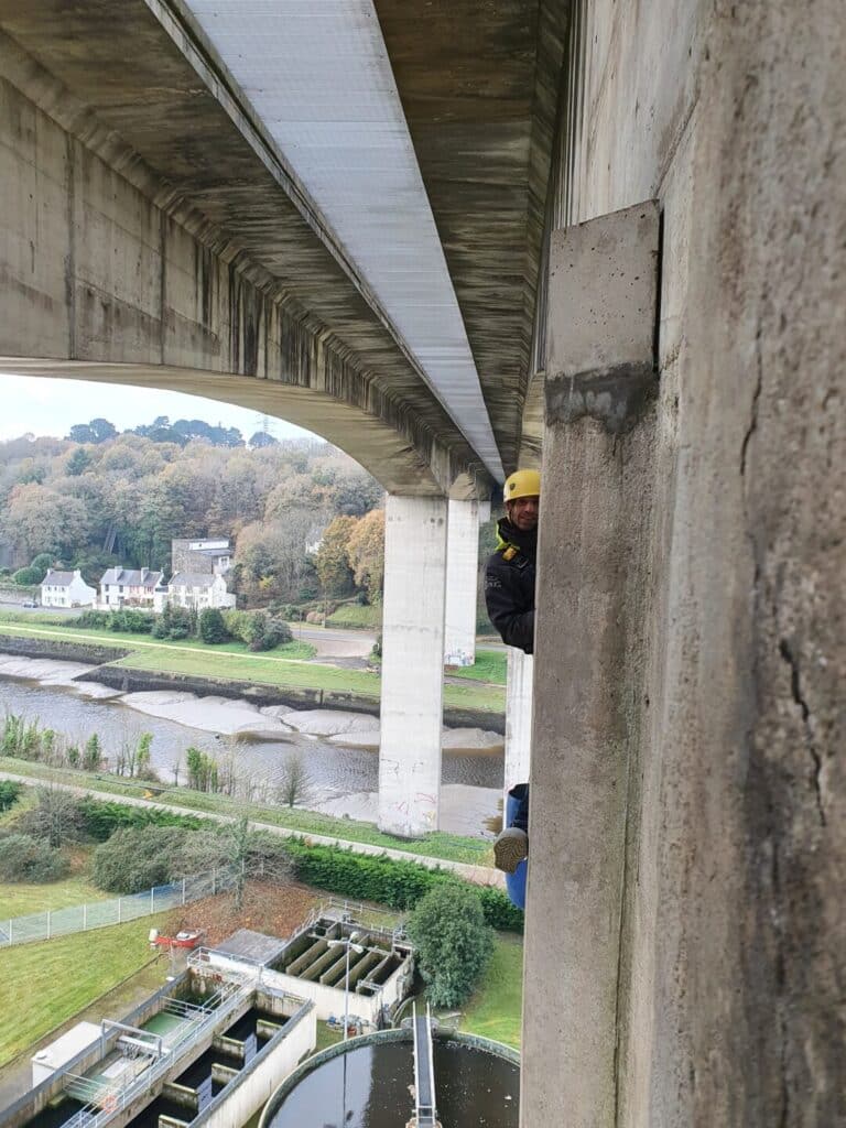 Expertise des betons. Morlaix - Brest Quimper