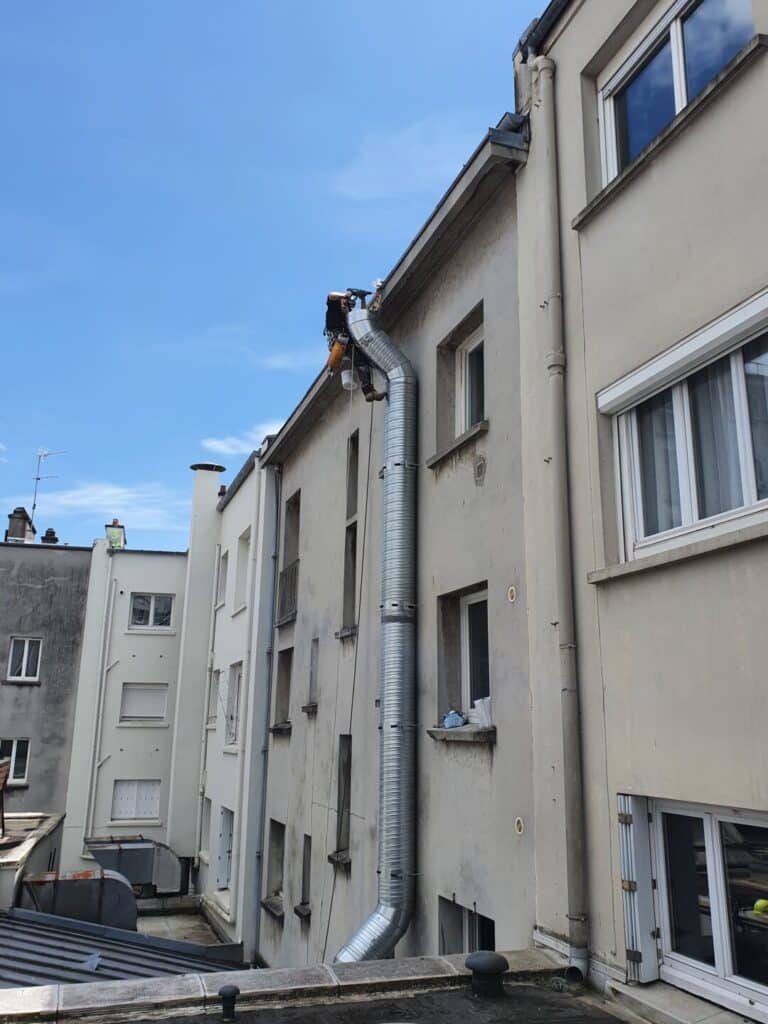 Gaine dextraction fumee Brest - Brest Quimper